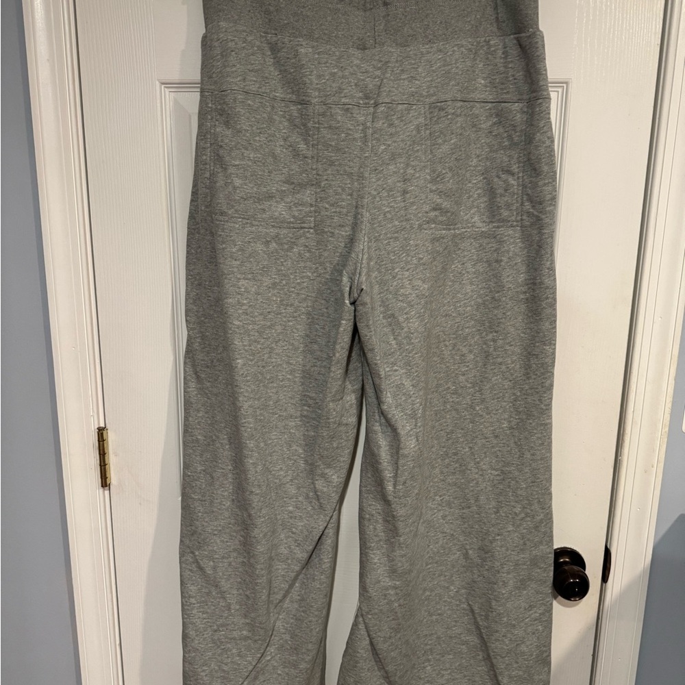 Anthropologie Daily Practice Strip Wide Leg Track Pants - Picture 7 of 8